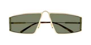 Saint Laurent SL 606 unisex Gold Geometric Sunglasses