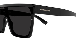 Saint Laurent SL 607 - FASHION SHOW women Black Shield Sunglasses