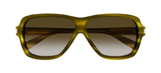 Saint Laurent SL 609 CAROLYN men Green Pilot Sunglasses