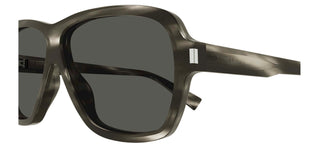 Saint Laurent SL 609 CAROLYN men Havana Pilot Sunglasses