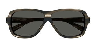 Saint Laurent SL 609 CAROLYN men Havana Pilot Sunglasses