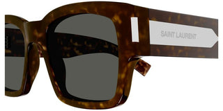 Saint Laurent SL 617 men Havana Squared Sunglasses