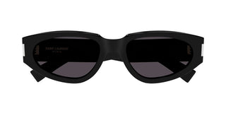 Saint Laurent SL 618 women Black Round Sunglasses