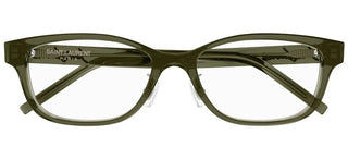 Saint Laurent SL 629/J unisex Green Squared Eyeglasses