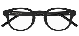 Saint Laurent SL 630/J unisex Black Round Eyeglasses