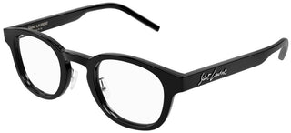 Saint Laurent SL 630/J unisex Black Round Eyeglasses