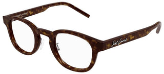 Saint Laurent SL 630/J unisex Havana Round Eyeglasses