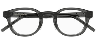 Saint Laurent SL 630/J unisex Grey Round Eyeglasses