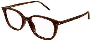 Saint Laurent SL 644/F unisex Havana Squared Eyeglasses