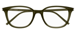 Saint Laurent SL 644/F unisex Green Squared Eyeglasses