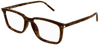 Saint Laurent SL 645/F unisex Havana Squared Eyeglasses