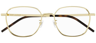 Saint Laurent SL 646/F women Gold Round Eyeglasses