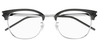 Saint Laurent SL 649/F unisex Grey Squared Eyeglasses