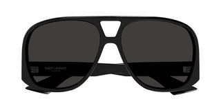 Saint Laurent SL 652/F SOLACE women Black Pilot Sunglasses