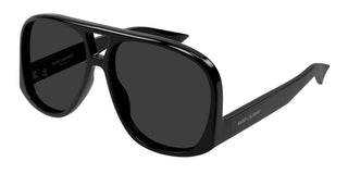 Saint Laurent SL 652/F SOLACE women Black Pilot Sunglasses