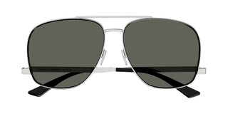 Saint Laurent SL 653 LEON women Silver Pilot Sunglasses