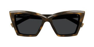 Saint Laurent SL 657 women Havana Butterfly Sunglasses