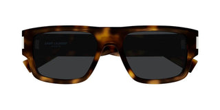 Saint Laurent SL 659 men Havana Squared Sunglasses