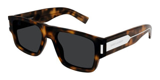 Saint Laurent SL 659 men Havana Squared Sunglasses