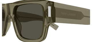 Saint Laurent SL 659 men Green Squared Sunglasses