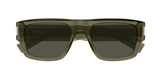 Saint Laurent SL 659 men Green Squared Sunglasses