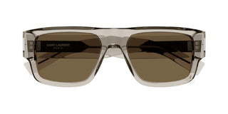 Saint Laurent SL 659 men Brown Squared Sunglasses