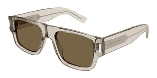 Saint Laurent SL 659 men Brown Squared Sunglasses