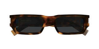 Saint Laurent SL 660 unisex Havana Squared Sunglasses