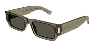 Saint Laurent SL 660/F unisex Green Squared Sunglasses