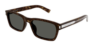 Saint Laurent SL 662 men Havana Squared Sunglasses