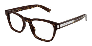 Saint Laurent SL 664 unisex Havana Squared Eyeglasses