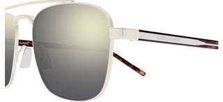 Saint Laurent SL 665 unisex White Pilot Sunglasses