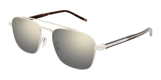 Saint Laurent SL 665 unisex White Pilot Sunglasses