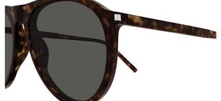 Saint Laurent SL 667 unisex Havana Pilot Sunglasses