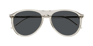 Saint Laurent SL 667 unisex Brown Pilot Sunglasses