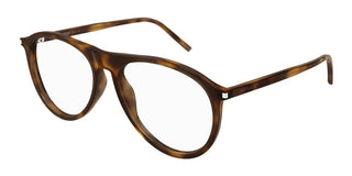 Saint Laurent SL 667 OPT unisex Havana Round Eyeglasses