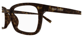 Saint Laurent SL 671 unisex Havana Squared Eyeglasses