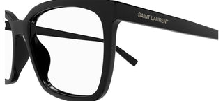 Saint Laurent SL 672 men Black Squared Eyeglasses