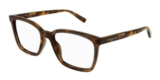 Saint Laurent SL 672 men Havana Squared Eyeglasses