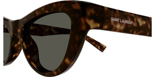 Saint Laurent SL 676 women Havana Cat Eye Sunglasses