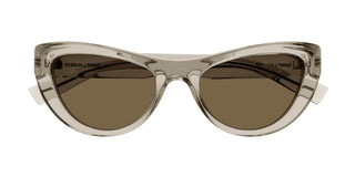 Saint Laurent SL 676 women Brown Cat Eye Sunglasses