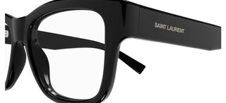 Saint Laurent SL 677 unisex Black Squared Eyeglasses