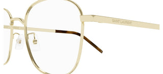 Saint Laurent SL 682/F unisex Gold Round Eyeglasses