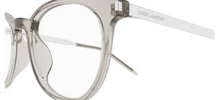 Saint Laurent SL 683/F unisex Brown Round Eyeglasses