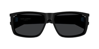 Saint Laurent SL 689 men Black Squared Sunglasses