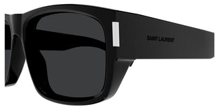 Saint Laurent SL 689 men Black Squared Sunglasses