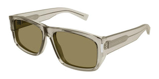 Saint Laurent SL 689 men Brown Squared Sunglasses