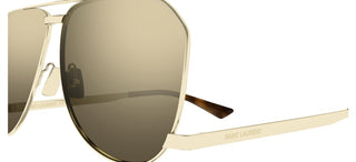 Saint Laurent SL 690 DUST men Gold Pilot Sunglasses