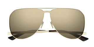 Saint Laurent SL 690 DUST men Gold Pilot Sunglasses