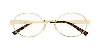 Saint Laurent SL 692 OPT women Gold Round Eyeglasses